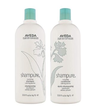 Aveda Shampure Nurturing Shampoo and Conditioner Set with Calming Aroma, 33.8oz Each